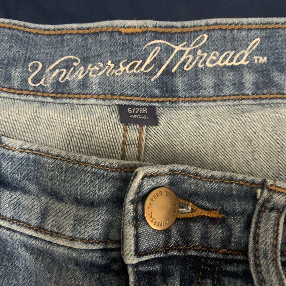 One of a Kind Western Patchwork Jeans - Picture 7 of 7
